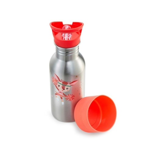 Botella infantil Acero inoxidable 600 ml con vaso Lilliputiens 2