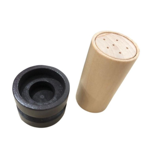 Juego de 6 Cubiletes de madera de Olor Montessori con tapa para rellenar con diferentes aromas Labores Bella 2