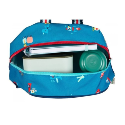 Mochila eco-friendly para guardería y cole tamaño libreta A5 - La aventura del camino de Lilliputiens Lilliputiens 2