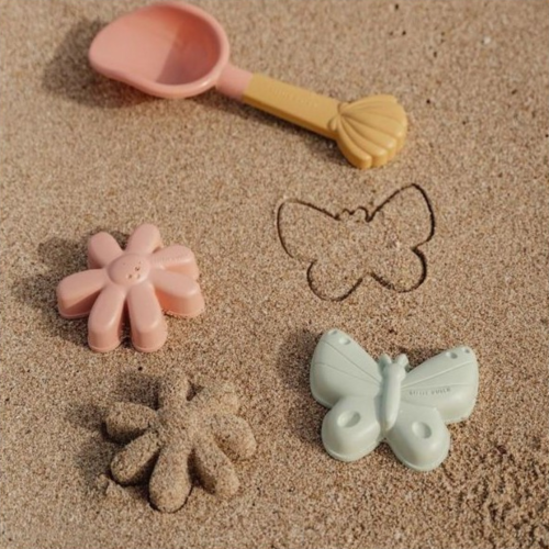 Set de Pala y Moldes de Arena Little Dutch ¡Crea obras de arte en la playa! TocToys
