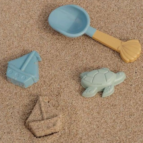 Set de Pala y Moldes de Arena Little Dutch ¡Crea obras de arte en la playa! TocToys 2