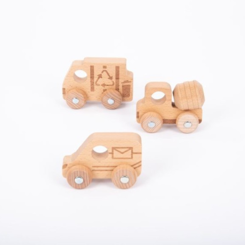 Vehículos de arrastre - coches de madera Tickit Labores Bella