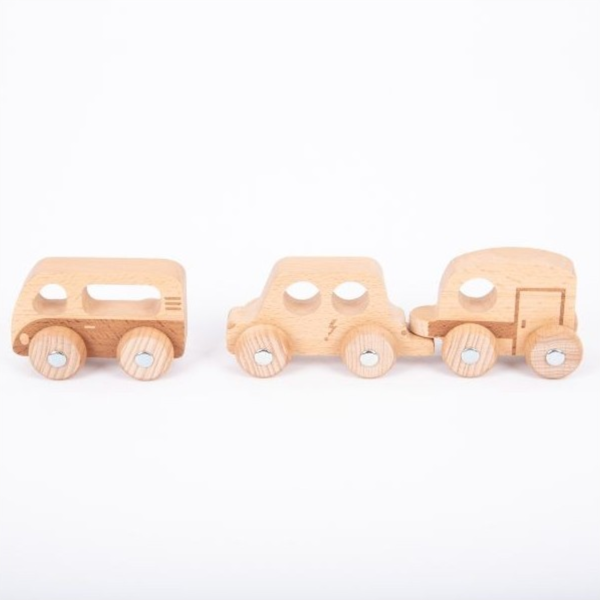 Battat - Coches de madera para niños - Juego de 6 vehículos de juguete - Mini vehículos de rescate y construcción - Camión de juguete - 3 años Battat - Coches de madera para niños - Juego de 6 vehículos de juguete - Mini vehículos de rescate y construcción - Camión de juguete - 3 años