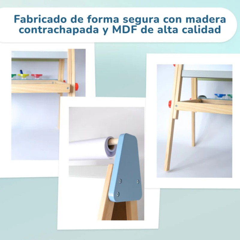 Caballete artístico de pie