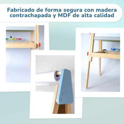 Caballete artístico de pie