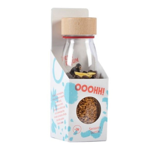 Botella Sensorial Sonidos Mono/Monkey - Petit Boum Petit Boum 2