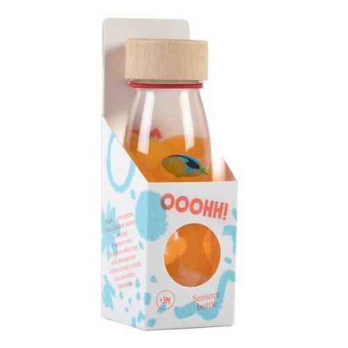 Botella Sensorial Sonidos Pez Cirujano Azul/Blue tang - Petit Boum Petit Boum 2