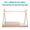 Carica l&#39;immagine nel visualizzatore Galleria, Barrera de cama infantil MOBO 40x120 - Albasia color natural | Seguridad y comodidad para tu peque
