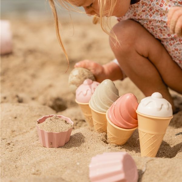 Set juguete infantil de playa helados Little Dutch