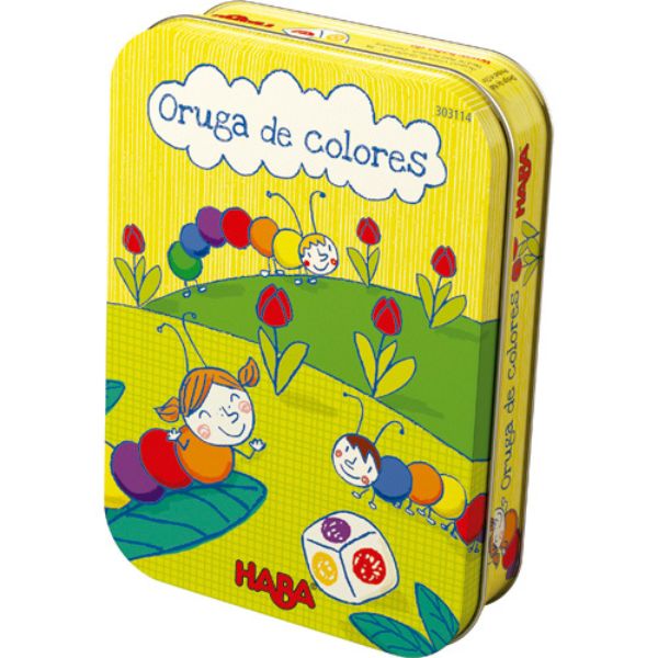 Juego infantil familiar Oruga de colores - Haba educativo