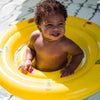 Load image into Gallery viewer, Sillita Flotador Amarillo para bebé sentado Swim Essentials para playa o piscina 0 a 1 año