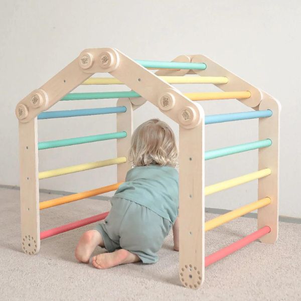 Set S de Escalada Inclinable Infantil - obstáculos de madera