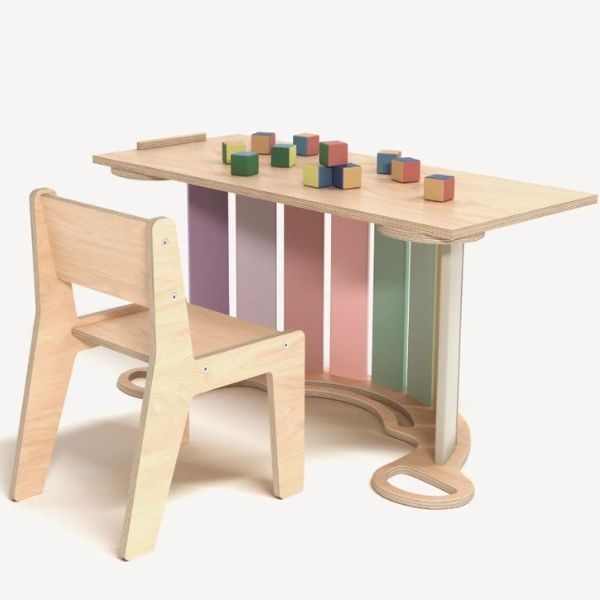 Silla de madera infantil Montessori