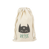 Una bolsa con la cara de Batman, una renderización 3D de Victorine Foot, ganadora del concurso de Pinterest, plasticien, velvia, wiccano, vray.