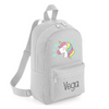 Una mochila pequeña con un unicornio en ella, arte vectorial por Lisa Frank, ganador del concurso de Pinterest, verdadismo, #myportfolio, Adafruit, seapunk