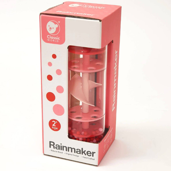Una caja rosa con una taza dentro, una representación informática de Daphne Allen, ganadora de concurso de Pinterest, plástico, hecha de plástico, hecha de goma, ganadora del concurso.