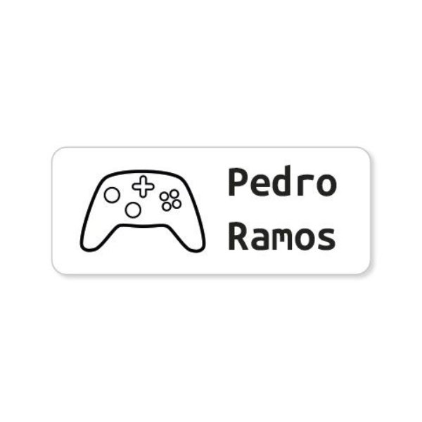 Un pegatin con un control de juego en él, arte vectorial por Pedro Pedraja, Pexels, arte de computadora, arte de juego 2D, logotipo, gráficos de Xbox 360