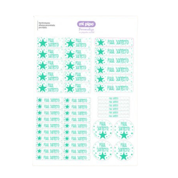 Una etiqueta verde con estrellas, un diagrama de wireframe por Puru, ganador de un concurso de Pinterest, plástico, patrón repetitivo, holográfico, Behance HD.