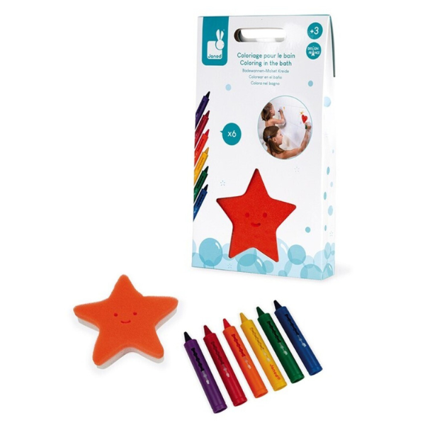 Una caja de lápices de colores y un borrador en forma de estrella, un dibujo de un niño por Francis Helps, ganador del concurso de Pinterest, pintura de acción, transferencia de tinta, dibujo de un niño, colores vivos.