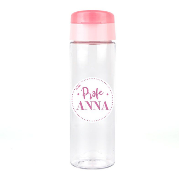 Una botella de plástico con una tapa rosa sobre un fondo blanco, un holograma de Anne Said, ganadora del concurso de Pinterest, plásticien, pixel perfecto, #myportfolio, holográfico