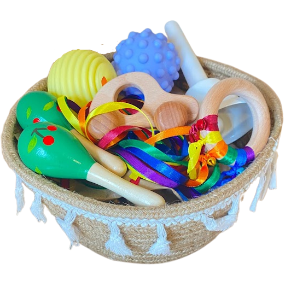 Basic Treasure Basket (Montessori)
