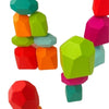 Cargar imagen en el visor de la galería, Un grupo de juguetes de madera coloridos sentados uno encima del otro, una escultura abstracta de Sophie Taeuber-Arp, polycount, arte abstracto geométrico, tesseract, low poly, behance hd.